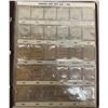 Image 2 : Binder To Hold Canadian Large Cents + Canadian Small Cents + Canadian Halves (2-5 Sheets In Each Bin