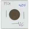 Image 1 : 1924 Canada One Cent Coin