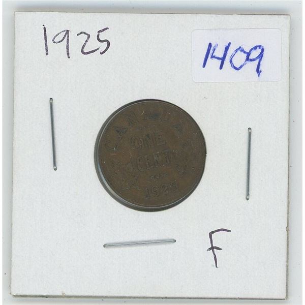 1925 Canada One Cent Coin