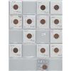 Image 1 : 13 x 1998 - 2012 Canadian One Cent Coins