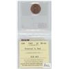 Image 1 : Certified 1985 1 Cent Canadian Coin MS -64