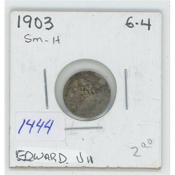 1903 5 Cent Canadian Coin