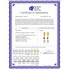 Image 2 : Genuine 9.5 ctw Pearl & Ruby Earrings 14KT Yellow Gold - REF-61R2P