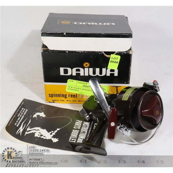 NEW DAIWA SPINNING REEL ANDOIZED