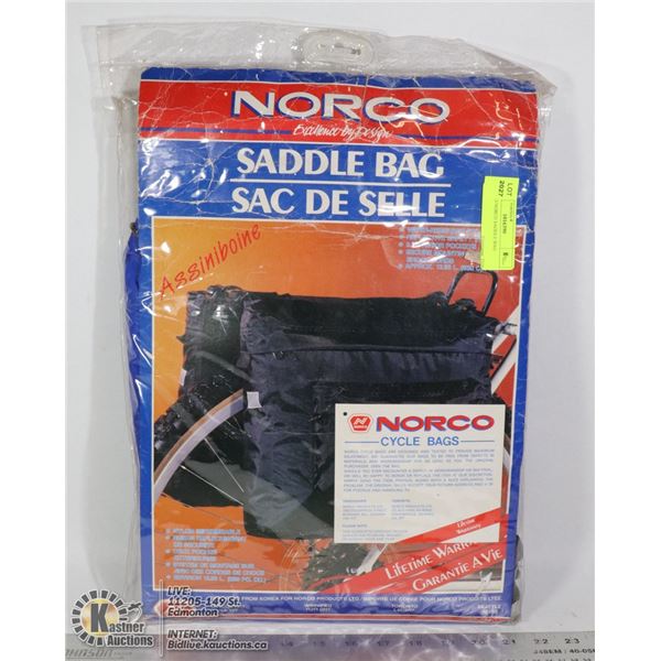 SEALED NORCO SADDLE BAG