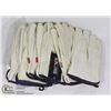 Image 1 : BAG OF SIX PAIRS LINED LEATHER GLOVES