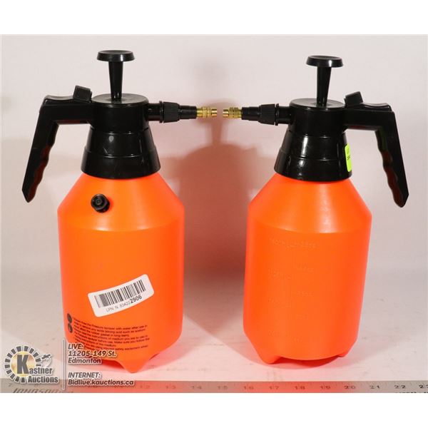 LOT OF TWO PRESSURE SPRAYERS