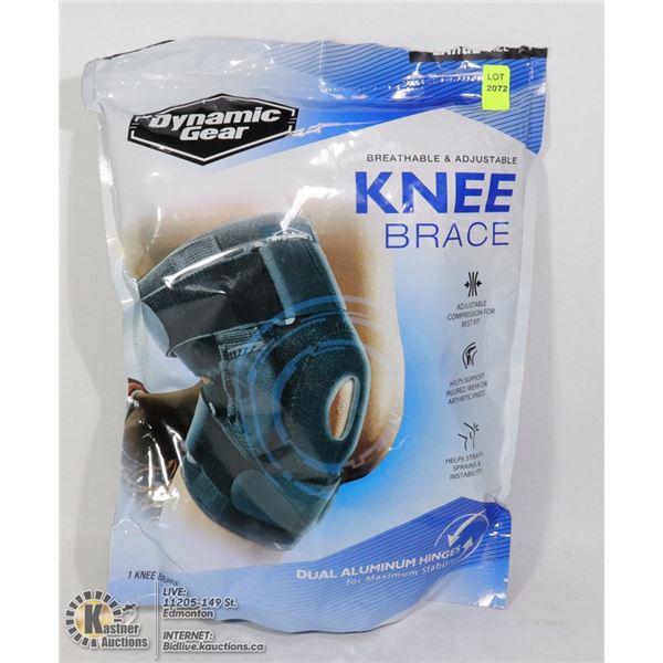 DYNAMIC GEAR BREATHABLE AND ADJUSTABLE KNEE BRACE