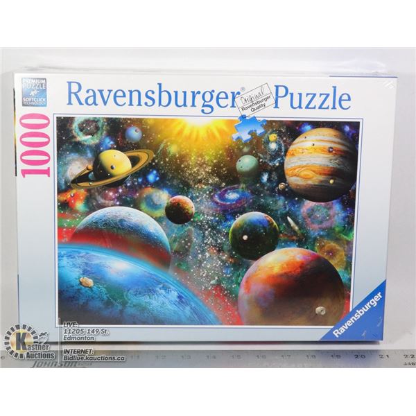 RAVENSBURGER 1000PCS SPACE THEME PUZZLE