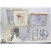 Image 1 : FLAT OF VARIOUS SKETCHES, PRINTS &  ARTWORK