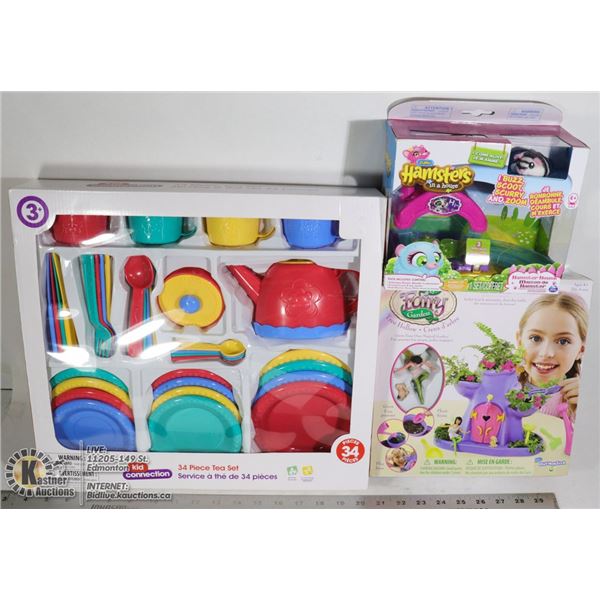 NEW ITEMS KID CONNECTION 34 PC TEA SET