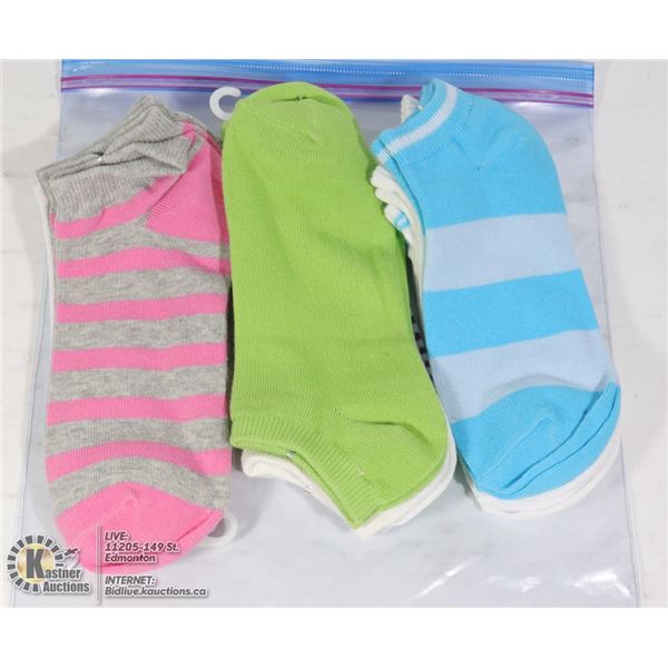 9PK ANKLE SOCKS