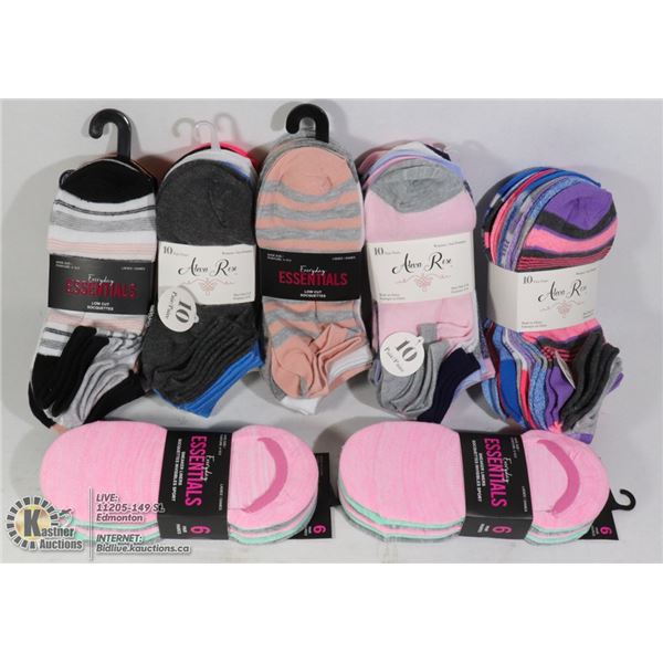 NEW 50 PAIR WOMENS ANKLE