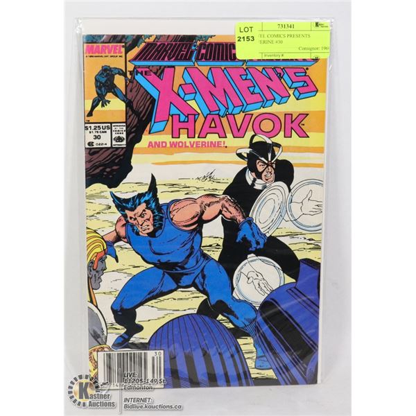 MARVEL COMICS PRESENTS WOLVERINE #30