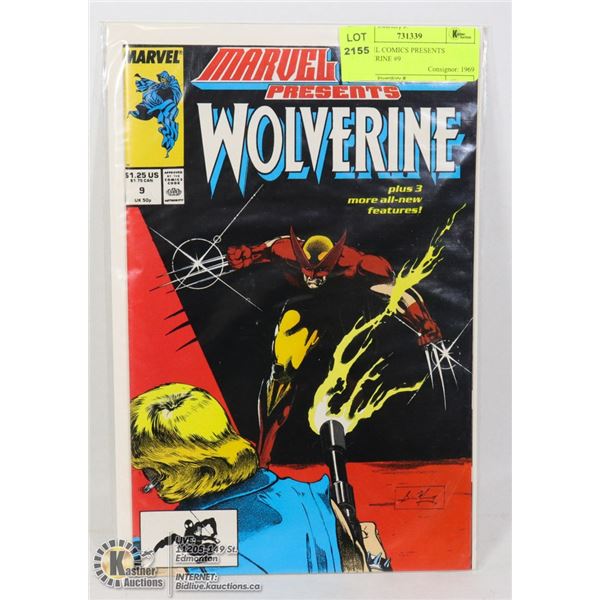 MARVEL COMICS PRESENTS WOLVERINE #9