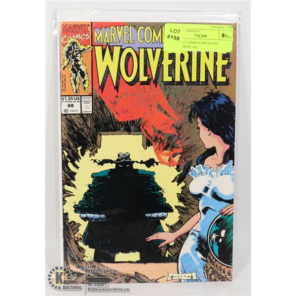 MARVEL COMICS PRESENTS WOLVERINE #88