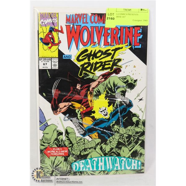 MARVEL COMICS PRESENTS WOLVERINE #67
