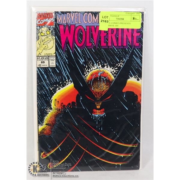 MARVEL COMICS PRESENTS WOLVERINE #89
