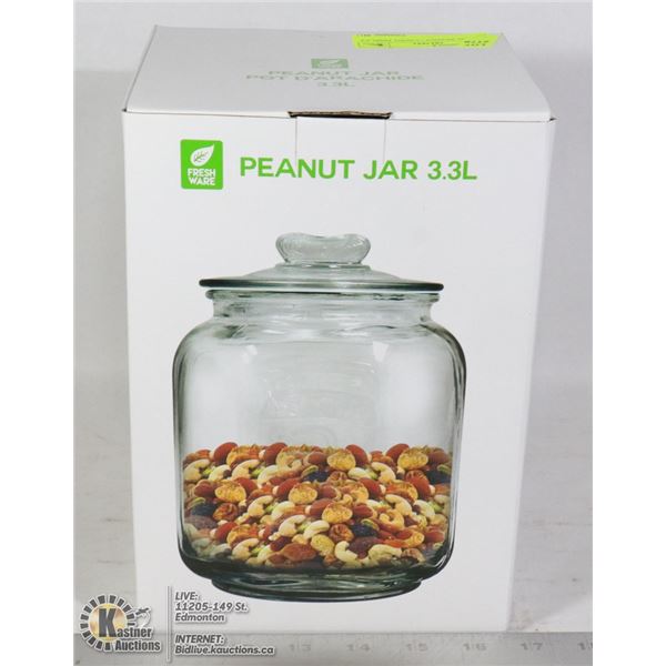 NEW 3.3L PEANUT / CANDY DISPLAY JAR