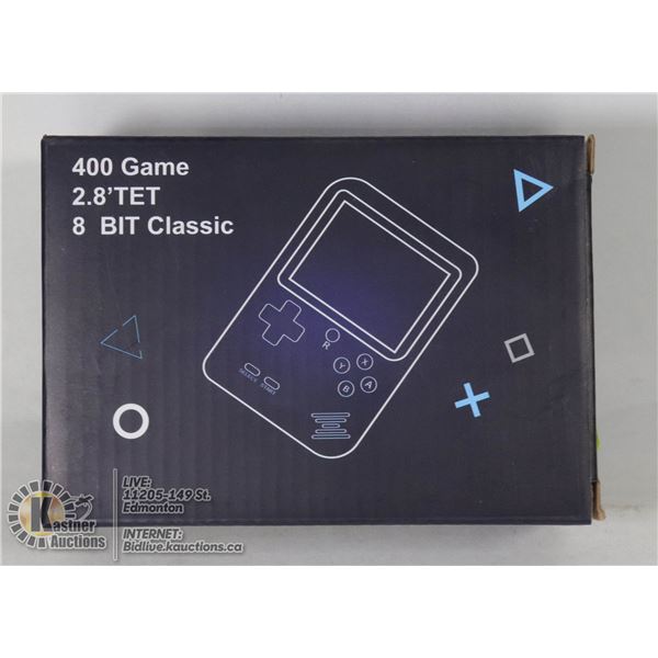 NEW 400 BUILT IN GAMES HANDHELD GAME