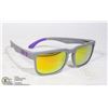 Image 1 : NEW SPY SUNGLASSES GREY AND PURPLE