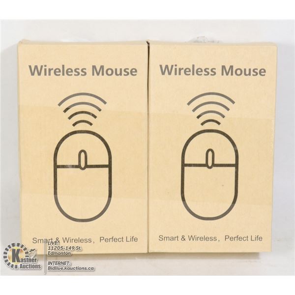 WIRELESS MOUSE (LOT OF 2)