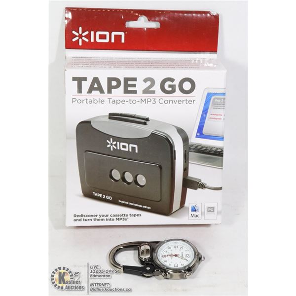 NEW ITEMS ION TAPE 2 GO DIGITAL