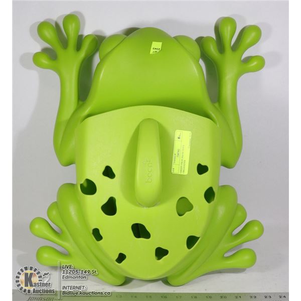 GREEN FROG BATH TOYS ORGANIZER
