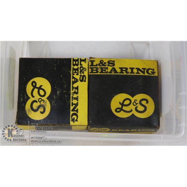 NOS L&S CLUTCH RELEASE BEARING & SWIVEL BEARING