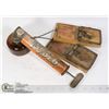 Image 1 : LOT OF VINTAGE RAT TRAPS AND PESTICIDE SPRAYER
