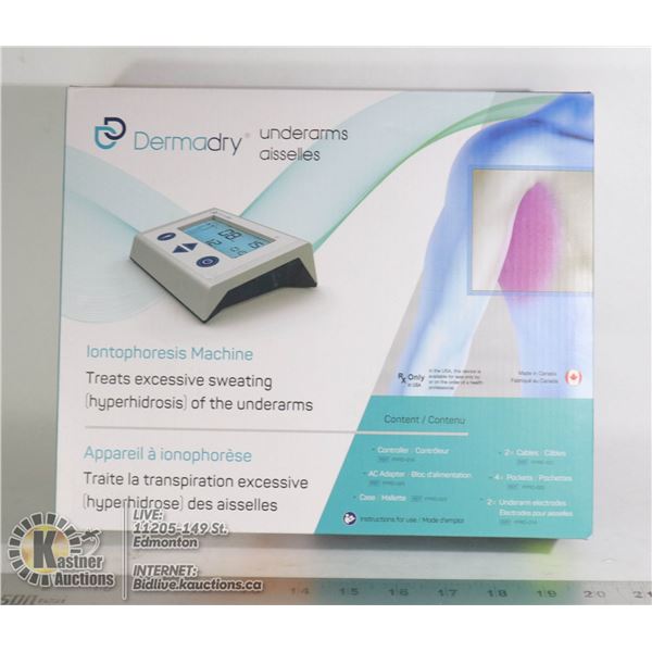 DERMADRY UNDERARMS IONTOPHORESIS MACHINE