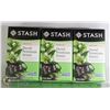 Image 1 : THREE BOXES STASH DECAFE PREMIUM GREEN TEA