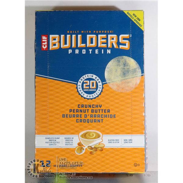 CLIF BUILDERS PROTEIN BARS