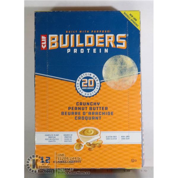 CLIF BUILDERS PROTEIN BARS