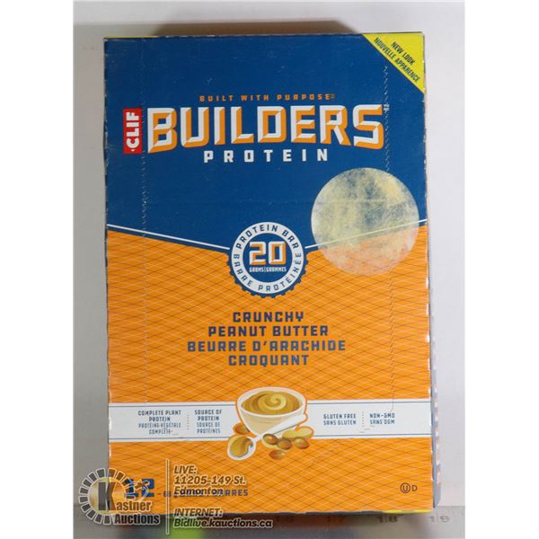 CLIF BUILDERS PROTEIN BARS