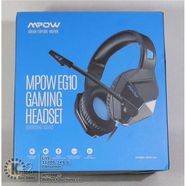 MPOW EG10 GAMING HEADSET