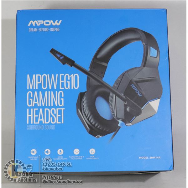 MPOW EG10 GAMING HEADSET