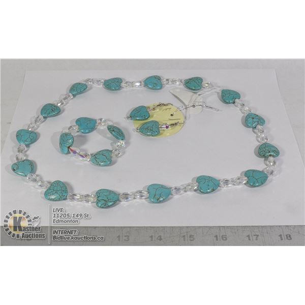 TURQUOISE NECKLACE SET