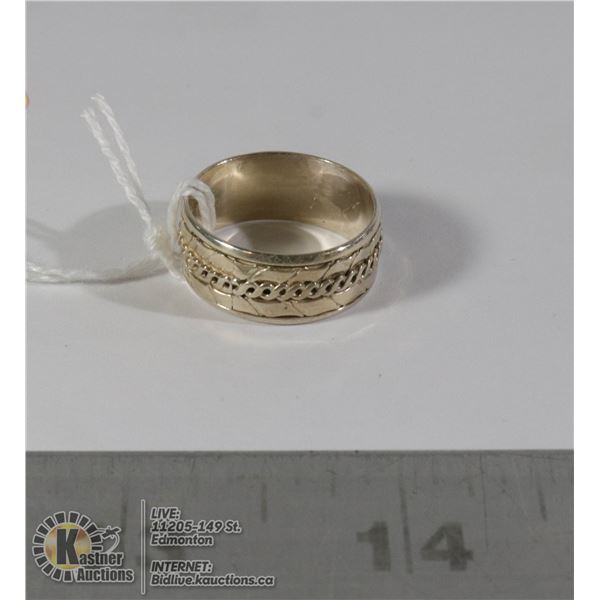 SPINNER RING -925 SILVER - NEW ( 85 )