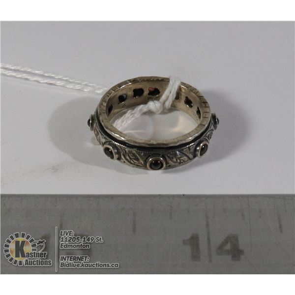 SPINNER RING -925 SILVER - NEW (83  )