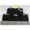 Image 1 : LADIES RINGS SET OF 5 (8)