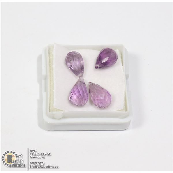 #157-PURPLE AMETHYST GEMSTONES 10.05ct
