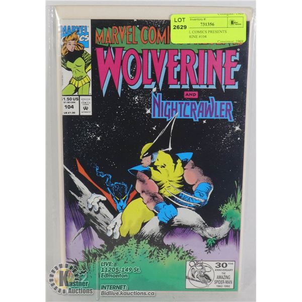 MARVEL COMICS PRESENTS WOLVERINE #104