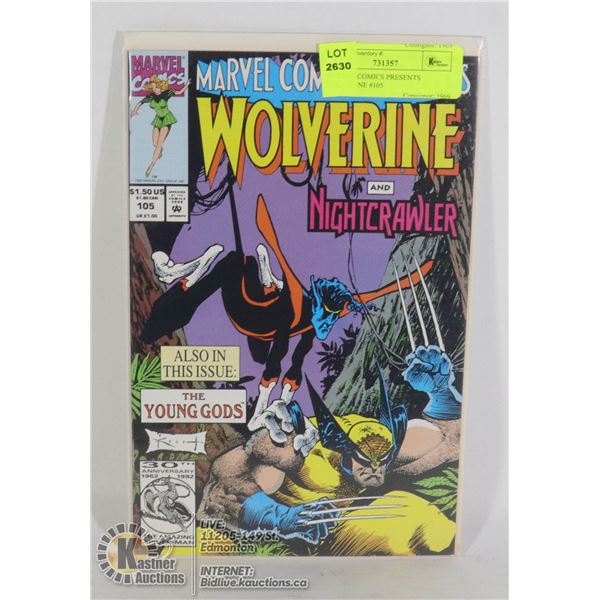MARVEL COMICS PRESENTS WOLVERINE #105