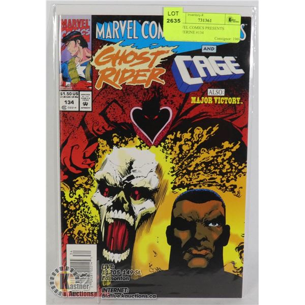 MARVEL COMICS PRESENTS WOLVERINE #134