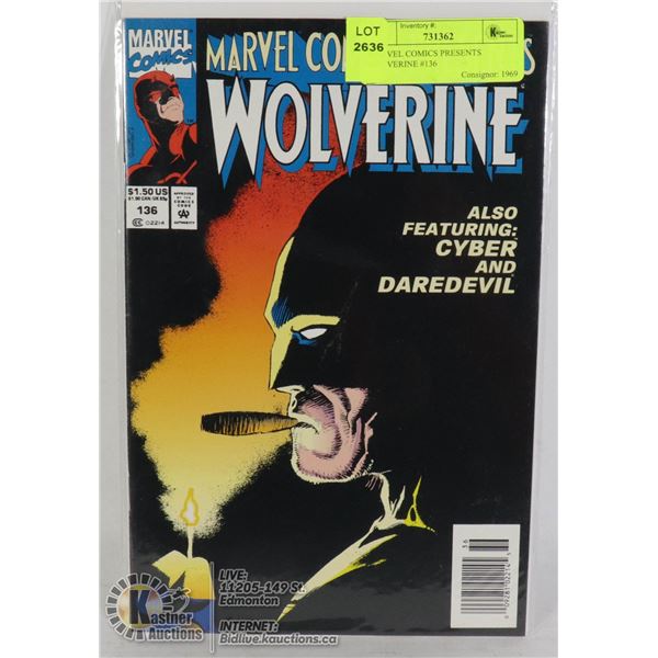MARVEL COMICS PRESENTS WOLVERINE #136