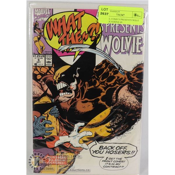 MARVEL COMICS PRESENTS WHAT THE/WOLVERINE #9