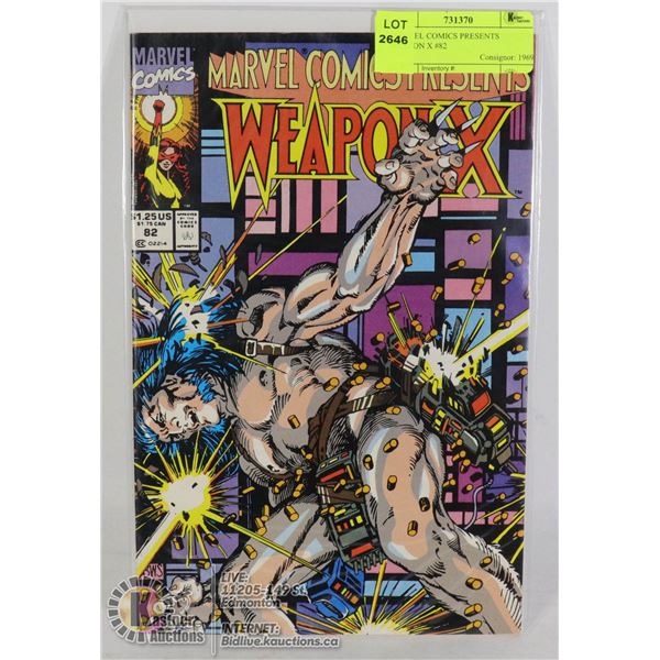 MARVEL COMICS PRESENTS WEAPON X #82