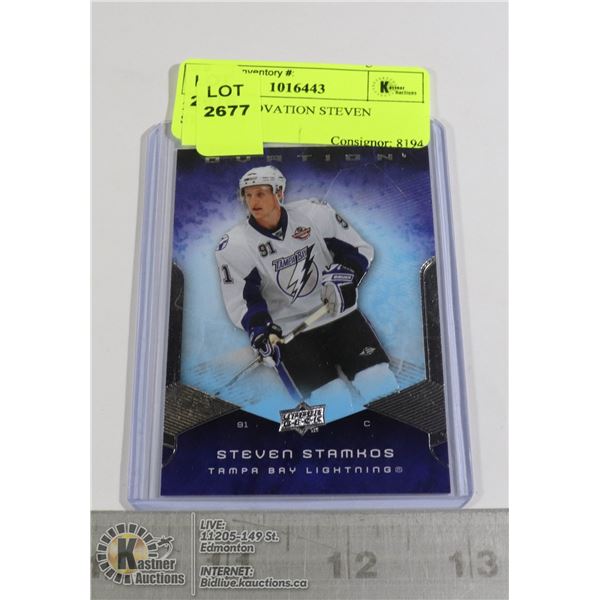 2008-09 UD OVATION STEVEN STAMKOS