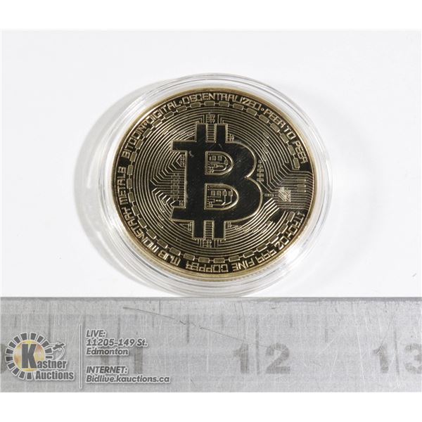 MINT BITCOIN IN PROTECTIVE CASE.